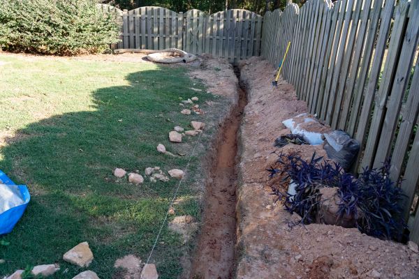 Trench Drain Installation in Winston Salem