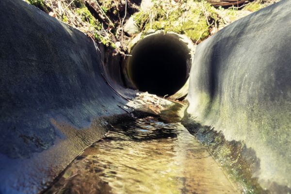 Drainage Swale Installation in Winston Salem