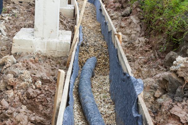 French Drain Installation in Winston Salem